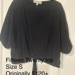 Fifteen Twenty Black Women's Top